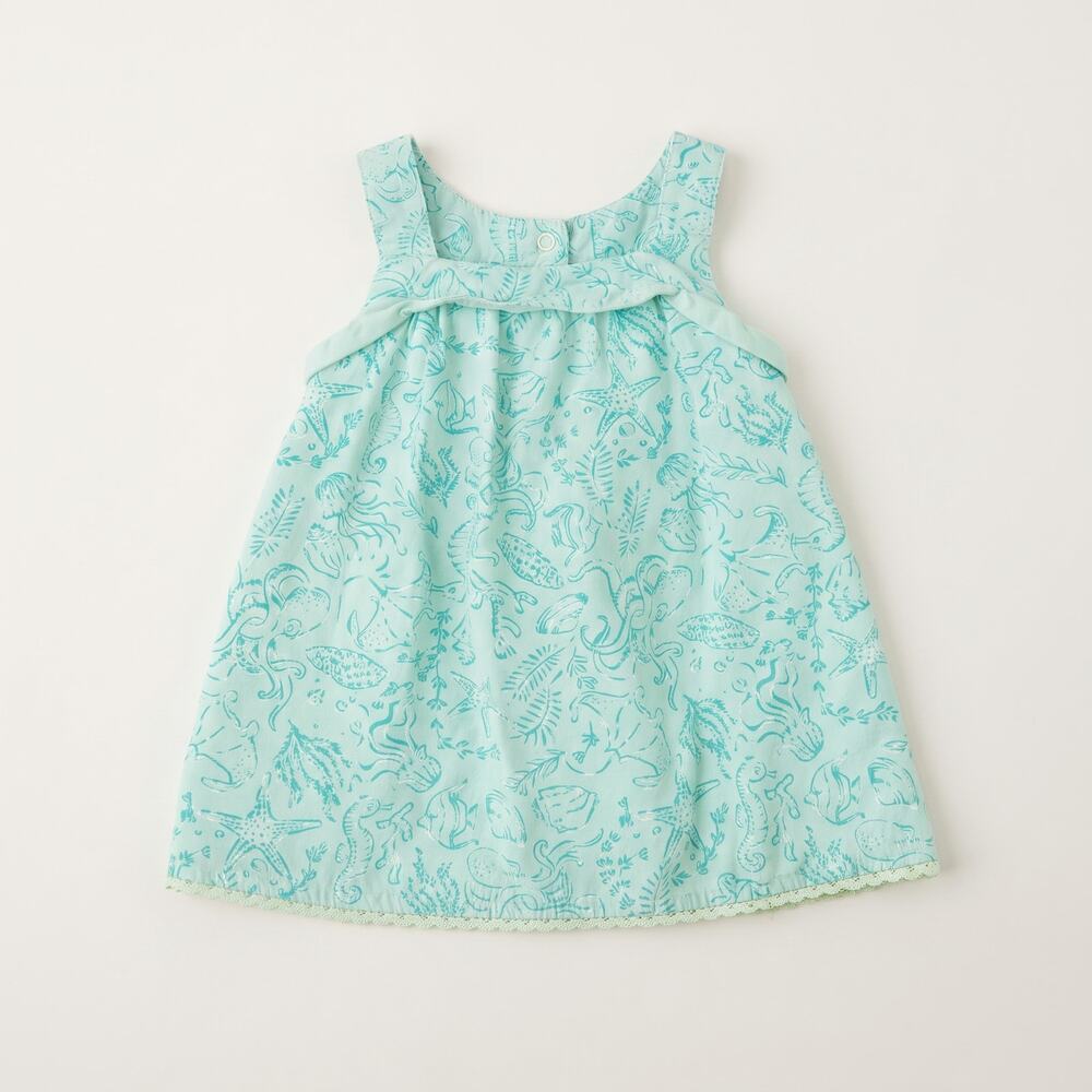 Tommy Bahama Girls 24M Coastal Nautical Resortwear Sundress Sleeveless Ocean